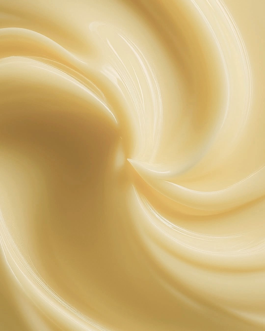 Whipped butter up close